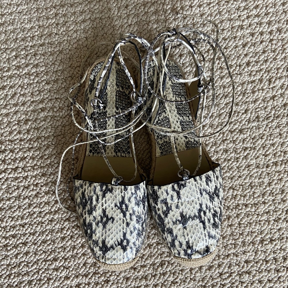Michael Kors Snakeskin Sandals - Picture 3 of 5